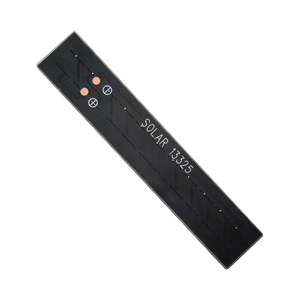 Pannello Solare PET Abrazine Tipo N Sunpower 0.5W 6.05V 133*25mm Completamente Nero Efficienza 23.2% Strisce Lunghe OEM Potenza BIPV - Product Image 2