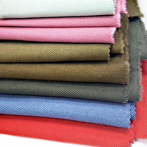 Toptan %100 Organik Pamuk Çift Taraflı Ağır Yüksek Yoğunluklu Sert Balık Sırtı Kumaş, Korse, Takım Elbise, Ceket, Pantolon için - Product Image 5