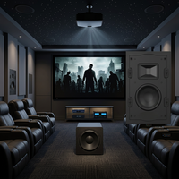 Solución de Efecto de Sonido para Cine en Casa de 5.1 Canales. Diseño de Paquete de Sistema de Audio para el Hogar - Altavoces de Sistema Acústico Profesional