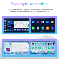 Radio Mobil Android Universal Double Din 10 Inch, Pemutar Multimedia, Carplay, Android Auto, Autoradio Stereo, Bluetooth