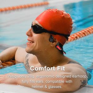 X7 BC888 Headset konduksi tulang renang, earphone Bluetooth BT5.3 Stereo asli nirkabel tahan air IPX8 - Product Image 3
