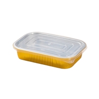 Vente en gros usine : Barquette alimentaire en aluminium de 1000 ml, écologique, de qualité alimentaire, certifiée FDA, stérilisable en autoclave, pour la préparation de repas en usine