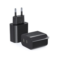 Chargeur mural rapide Type-C 20W PD pour grossistes, prise EU/US, compatible iPhone 11-16, Samsung S21 S22 S23