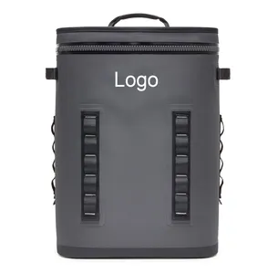 Özel Logo yalıtımlı soğutucu sırt çantası yürüyüş soğutucu çanta piknik öğle yemeği çantası soğutucu alt bölmeli