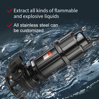 Pompa Sump Kecil 10m3/jam Pompa Celup Listrik untuk Limbah 220v 60hz Pompa Air