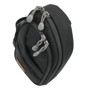 Bolso de hombro pequeño cuadrado para hombre, bandolera cruzada negra, bolso de hombro deportivo - Product Image 3