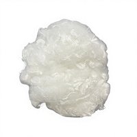 Fibra de Poliéster Reciclada de Bajo Punto de Fusión 4Dx51mm, Esponjosa y de Rebote, para Relleno de Edredones y Almohadas, Tipo Fardo, Resistente a la Abrasión