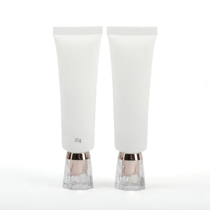 Tubo de Envase de Crema de Manos Blanco Vacío de 25g al por Mayor con Tapa de Rosca Acrílica, Plástico Impreso con Logotipo Personalizado para el Cuidado de la Piel - Product Image 1
