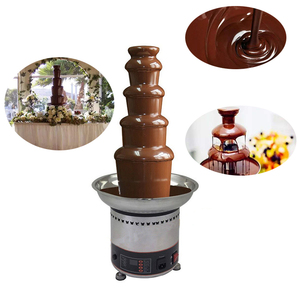 Fontaine à <span class=keywords><strong>fondue</strong></span> au <span class=keywords><strong>fromage</strong></span> professionnelle QDMECH 6 niveaux 6 kg Machine à fondre la <span class=keywords><strong>fondue</strong></span> au chocolat en acier inoxydable 304 - Product Image 6