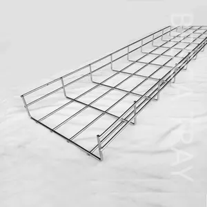 BESCA High Quality Wire Mesh Aluminium Cable Management Fittings Cable Tray Production Line