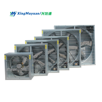 Ventilateur extracteur industriel de type boîte pour poulailler de 50 pouces, haute qualité, pour serre, avec garantie d'un an et support en ligne