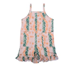Combinaison à bretelles réglables Ga-9 pour tout-petits, avec sweat-shirt, vêtements pour bébés, combinaison à poches pour filles, combinaison hawaïenne - Product Image 5