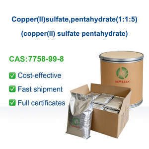 Sulfate de cuivre(II) pentahydraté (CuSO4·5H2O) CAS 7758-99-8 Pureté 99% Vitriol bleu <span class=keywords><strong>pour</strong></span> usage agricole - Product Image 1