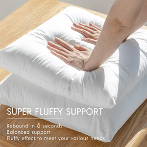 <strong>18</strong>*<strong>18</strong> Inches Couch Sham Cushion Stuffer Hypoallergenic <strong>Square</strong> Form Decorative Throw <strong>Pillow</strong> <strong>Inserts</strong> - Product Image 2