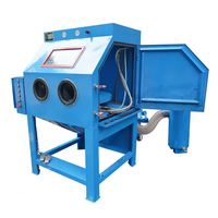 Machine de sablage humide à circuit fermé avec système de recirculation d'eau