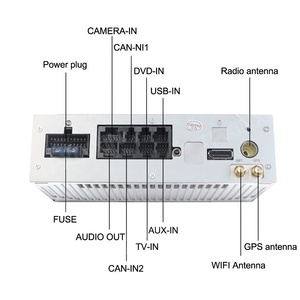 Unità di Navigazione GPS per Auto Stile Android 4+128GB per <span class=keywords><strong>Infiniti</strong></span> FX25 FX30 FX35 FX37 <span class=keywords><strong>QX70</strong></span>, Lettore Multimediale, Autoradio - Product Image 4