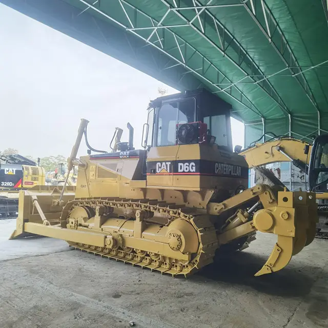 Fast Shipping Hot Deals Used CAT D6G Secondhand Crawler Bulldozers Caterpillar D6G Solutions Secondhand Bulldozers in China