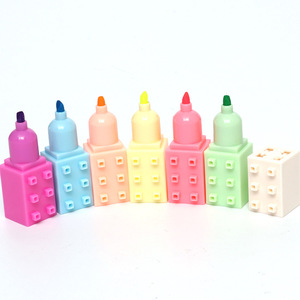 Stylo <span class=keywords><strong>surligneur</strong></span> FEMA mignon mini cœur fleur de cerisier, corps créatif assemblé, pour étudiants, école, écriture, papeterie en gros - Product Image 4