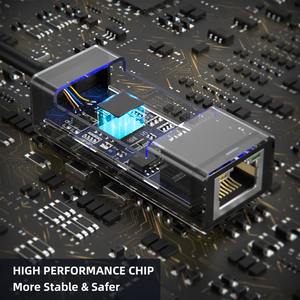 Adaptador USB a Ethernet de 1000Mbps, Plug and Play, USB 3.0 con Diseño Externo con Cable para <span class=keywords><strong>Nintendo</strong></span> <span class=keywords><strong>Switch</strong></span>, Laptop, PC, MacBook - Product Image 3