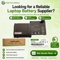 Batterie d'ordinateur portable SB03XL en gros pour HP EliteBook 725 G1 G2 G3 720 G1 G2 825 G1 G2 Series Notebook