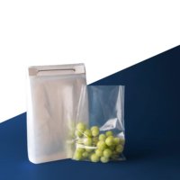 Sac de guichet LDPE Sac de glace Sacs en polyéthylène de guichet Micro Pore est utilisé pour l'emballage de nourriture Billet Bouche en plastique Plastique personnalisé