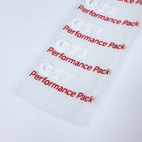 Autocollants personnalisés pour casque de course en BOPP transparent couleur CMYK, avec logo sur mesure, résistants à l'eau, aux UV et à l'huile, durables pour voiture