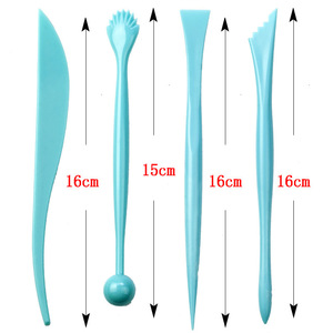 Set de sculpture à la cire pour bricolage Outils de poterie Sculpture Sculpture Shaper Polymère Outils d'argile à modeler Outil de sculpture de <span class=keywords><strong>visage</strong></span> - Product Image 3