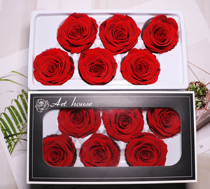 ดอกกุหลาบคงรูปขนาด 5-6 ซม. สำหรับตกแต่ง - Product Image 1