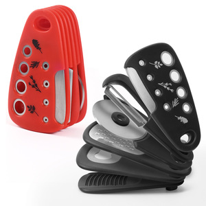 6 pièces multifonctionnel métal <span class=keywords><strong>Pizza</strong></span> Cutter roue couteau <span class=keywords><strong>Pizza</strong></span> <span class=keywords><strong>Roulette</strong></span> légumes trancheuse fromage râpe cuisine Gadget plastique - Product Image 1