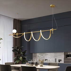 Modern Minimalist Nordic Style Pendant <b>Light</b> Creative AC Warm White Lamp for Living Room <b>Tea</b> Room Bar Counter - Product Image 1