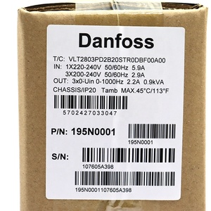 เครื่องแปลงความถี่อุตสาหกรรมรุ่นดั้งเดิม 195N0001 VLT 2800 ซีรีส์ ผ่านการทดสอบแล้ว พร้อมการรับประกัน มีสินค้าในสต็อก - Product Image 4