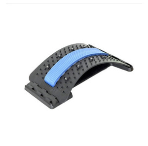 Lumbar Relaxer Waist Massager <b>Back</b> Pain Relief Lumbar <b>Cushion</b> Sleep Correction Spine Traction Massager PP Material Tapping - Product Image 1