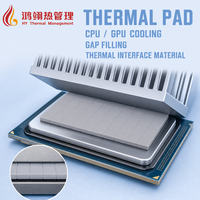 Coussin thermique en silicone 8 W/mK pour CPU et GPU, remplisseur de vide conducteur thermique pour la refroidissement des cartes graphiques d'ordinateurs portables