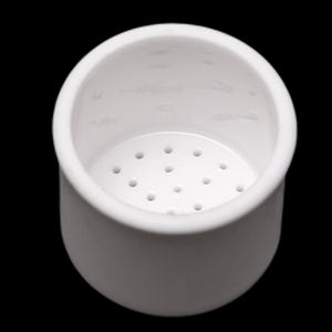 95 Olla de cerámica de alúmina 26x30mm Piezas industriales resistentes a altas temperaturas - Product Image 1