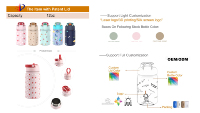 Gobelet à sublimation sous vide à double paroi de 12oz tasse à eau et biberon pour enfants capacité de 12oz pour enfants