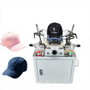 Máquina Automática para Planchar y Moldear Gorras y Sombreros de Béisbol - Prensa Industrial para Prendas - Product Image 1