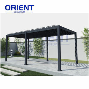 <span class=keywords><strong>Pergola</strong></span> <span class=keywords><strong>à</strong></span> persiennes en aluminium de qualité commerciale persiennes réglables toit <span class=keywords><strong>à</strong></span> persiennes en aluminium motorisé <span class=keywords><strong>prix</strong></span> par ensemble - Product Image 4