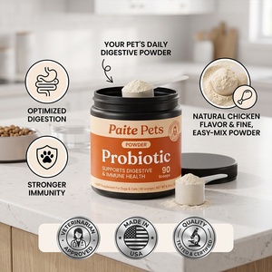 Suplemento Probiótico para <span class=keywords><strong>Perros</strong></span> y Gatos, Aprobado por Veterinarios, Salud Intestinal, 180g en Polvo, Absorción Rápida, Apoyo Inmunológico, Marca Privada - Product Image 1
