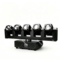FEIYUEYUE DMX 5X40w 4in1 RGBW Stage Lights 6pcs 20w Blanc LED Faisceau Mobile Head Light pour Party Club Dj Disco Bar