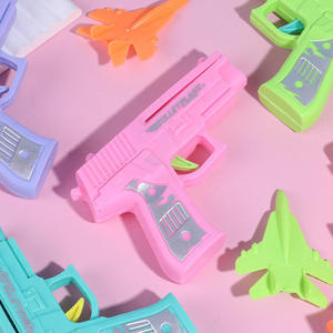 Пластиковый самолет-пусковая установка, 2 режима полета, катапульта, самолет, уличная летающая игрушка, унисекс, подарок на день рождения, товары для вечеринки - Product Image 4