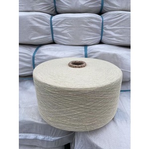 Chất lượng cao Việt Nam CVC Găng tay sợi (80% nguyên bông + 20% Polyester) nguyên Trắng Tái chế mở cuối CVC sợi - Product Image 1