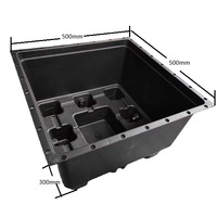Système de plateau modulaire de toit vert de haute qualité plateau de plante profonde plateaux de toit vert pour la plantation