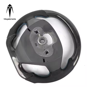 Volant en fibre de carbone avec LED pour <span class=keywords><strong>Ford</strong></span> FOCUS RS MK2 avec inserts en carbone - Product Image 2