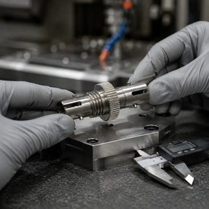 High Strength Stainless Steel Custom <b>Threaded</b> Bayonet <b>Lock</b> Adapter and Coupling Connector for Pressure Vessel Applications - Product Image 3