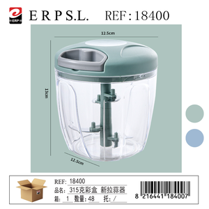 Estrattore d'aglio Erpsl 315g, scatola verde e blu per uso in cucina - Product Image 1