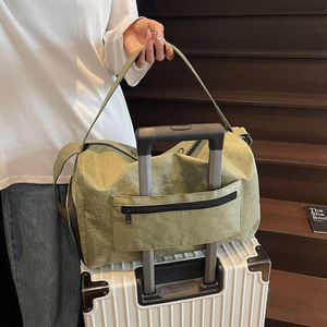 Customized Logo Unisex Travel Bags Large Capacity <b>Clothes</b> <b>Storage</b> Tote Bag Waterproof Silver PU Luggage Bags - Product Image 6