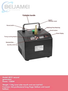 <span class=keywords><strong>Gonfleur</strong></span> électrique pour ballons, pompe à ballons électrique, <span class=keywords><strong>gonfleur</strong></span> automatique pour ballons - Product Image 4