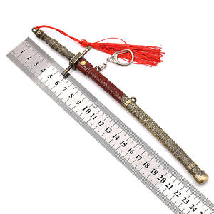 Superventas Bloodline Curse Pop-up Mini Tachi Senkage Espada y arma modelo llavero artículo decorativo mochila colgante 22CM - Product Image 2