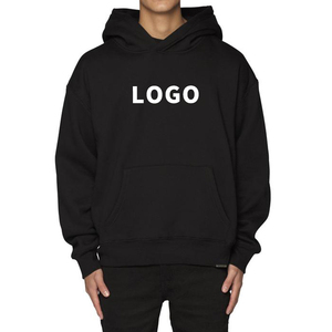 เสื้อฮู้ดสวมหัวสไตล์วินเทจสำหรับผู้ชายไซส์พิเศษพิมพ์ลายปักโลโก้ผ้าฝ้าย100% ทันสมัยสำหรับฤดูใบไม้ร่วง - Product Image 2