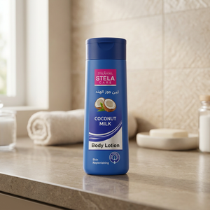Lotion corporelle au lait de coco Stela Care pour les soins quotidiens de la peau, hydratation quotidienne, vente en gros et au détail, fournitures de beauté et de salon. - Product Image 1